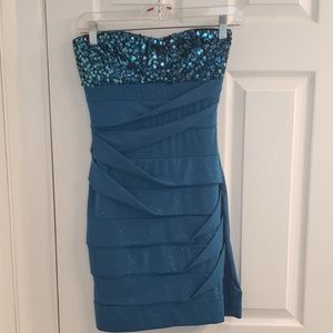 Ruby Rox Strapless Dress - Sz S